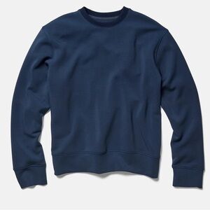 Outdoor voices stratus Crewneck sweatshirt size Small, navy